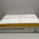 AmazonCommercial 2-Ply White Jumbo Roll Toilet Paper, 9 in, Septic Safe, Compatible with Universal Dispensers, FSC Certified, 1000 Feet Per Roll (Pack of 12)