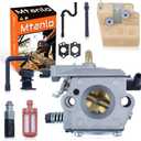 Carburetor Carb For Stihl MS260 026 MS240 024 Air Fuel Filter Impulse Line Part