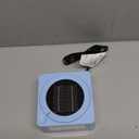 Gaiatop Mini Space Heater, Lightweight PTC Ceramic Fast Heating 500W Energy Efficient for Indoor Use, Overheating & 45 Tip-Over Protection, Portable Desk Electric Heaters for Office Home Blue