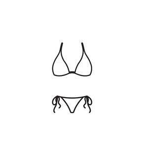 SEAFORM Women Bikini Set Color Block Two-Piece Swimsuit High Waist Tummy Control V-Neck Quickly Dry Beachwear, Size XL