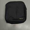 Lockable Lunch Box with Combination LockInsulated Lunch Bag Reusable Leakproof Cooler bag For Travel Work (Black)