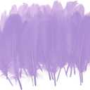 PATIKIL 4-7" Natural Goose Feathers Bulk for Crafts, 300 Pack Long Assorted Colors Feathers Decor for DIY Dream Catchers, Hats, Garland, Vase Supplies Adults Crafting, Light Purple