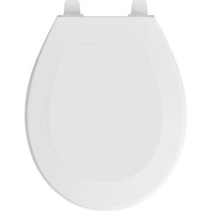 PROFLO PFTSE1000 Round Closed-Front Toilet Seat and Lid - White