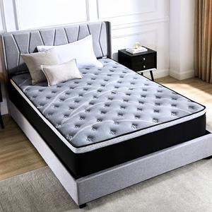 10 Inch Size Mattress, Memory Foam Hybrid Mattress Twin in a Box, Pocket Springs for Pressure Relief, Medium Firm, Fiberglass Free, 100-Night Trial, CertiPUR-US (10 inch, Twin)