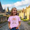 CM C&M WODRO Magic Kingdom Castle Shirt Toddler Baby Girls Magical Graphic T-Shirt Kids Summer Fairy Tale Short Sleeve Tees(Purple,9-10 Years)
