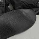 Black Waterproof Rain Boot Shoe Cover with Reflector (1 Pair) (XX-Large)