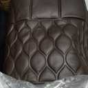 Massage-Mat, Detachable Neck Massager, Full Body Vibration Heating, Massage Pad with 10 Vibrating Motors and 9 Speed Settings for Home Office Use, Brown