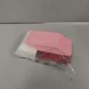 Jiebor 100 Sets Small Valentines Day Blank Cards with Small Envelopes Pink Gift Cards Wedding Invitation Envelopes for Mother's Day 3.14 x 4.52 Inch