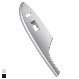 Front Passenger Side Power Window Switch Bezel Trim (Silver) Compatible with Toyota Corolla 4Door 2009-2013 Replaces 74231-02720-B0