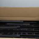 CENTREX CX 5-Tier (72H x 36W x 18D) Plastic Storage Shelving Unit (Black) 2 Pack, Heavy Duty, 150lbs Per Shelf Capacity, Indoor/Outdoor Storage Organization in Home, Garage, Office, Easy Assembly