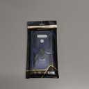 TJS Compatible with LG K51 Case, LG Q51 Case, LG Reflect Case, with [Tempered Glass Screen Protector][Metal Ring][Magnetic Support] Kickstand Heavy Duty Drop Protector Phone Case (Blue)