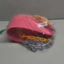 TURFEE 2 Packs Heavy Duty Swing Seat, Swing Set Accessories Replacement with 4 Snap Hooks for Kids Outdoor Play Playground, Trees, Swingsets, Playground(Pink)