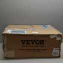 VEVOR Push Lawn Sweeper, 21inch Leaf & Grass Collector, Heavy Duty Thickened Steel Durable to Use with Large Capacity 3.5 cu. ft. Mesh Collection Hopper Bag, 2 Spinning Brushes