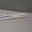 2PCS Small Tension Curtain Rod 27 to 46 Inch,White Short Curtain Rods No Drilling,Loaded Expandable Spring Curtain Rods for Windows Kitchen,Closet,Cupboard,Door,Bookshelf