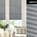 LazBlinds Cordless Cellular Shades, No Tools No Drill Light Filtering Honeycomb Shades Pleated Blinds for Windows, 35'' W x 64'' H, Dark Grey