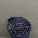 DoubleCare Silicone Heating Mat for Food, 2025 New Electric Heating Tray Roll up with 3 Temperature Settings, Portable Fast Heating Mat for Parties, Buffets party, Restaurants, Home Everyday Use, Gift, Navy-Blue