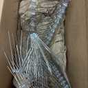 Bird Spikes - Pigeon Spikes - Bird Deterrent Spikes - Stainless Steel - Pigeon & Seagull Defense - Easy Setup - Keeps Birds Under Control - Covers 10 feet
