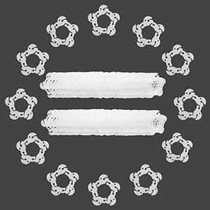 100PCS Balloon Arch Clips, Reusable Balloon Clips for Balloon Arch, Plastic Balloon Supplies for Stand, Balloon Garland Clips for Party Wedding Baby Shower Decorations