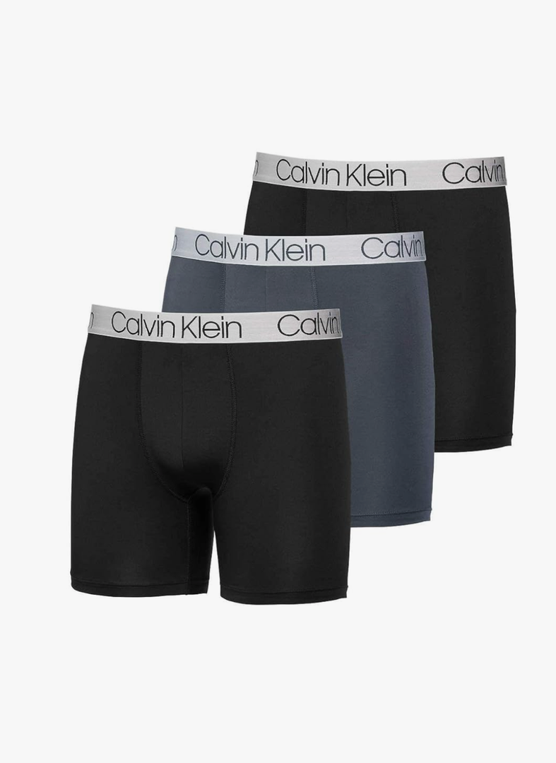 Calvin Klein Men's Micro Mesh Boxer, 3-pack Large