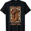 Boots and Bling its a Cowgirl Thing Rodeo Love Country Girls T-Shirt, XXL
