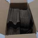 4x4x2 inches Small Shipping Boxes Set of 100 - Black Mailer Corrugated Cardboard Boxes for Shipping Packaging Mailing Products