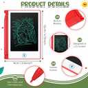 Zhehao 24 Pack LCD Mini Writing Tablet for Kids 4.5 Inch Doodle Board Bulk Erasable Reusable Electronic Drawing Pad Birthday Party Favors Goodie Bag Classroom Gifts(White)