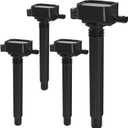 4Pcs Ignition Coil Pack Compatible with Jeep, Chrysler, Dodge, Ram & Fiat Vehicles L4 2.4L - Cherokee 2014-2020, Renegade/ProMaster City 2015-2021, Compass 2018-2021, 200 2015-2017 Replace OE# UF751