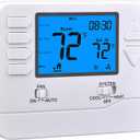 5-1-1 Day Programmable Thermostats for Home 1 Heat/ 1 Cool Conventional Single-Stage Systems