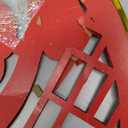 Vietnamese New Year Hanging Ornament with Tassel, Asian Lunar New Year Pendant for 2026 Tt Vit NAM Dcor, Red and Gold Lucky Prosperity Charms Hanging Decorations for Door Wall Home Office