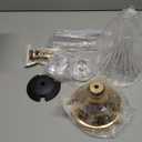 VIJIV Tall Crystal Acrylic Flower Vases for Centerpieces, 26.2" Large Clear Decorative Trumpet Vases, Wedding Flower Stand with Ribbed, Table/Floor Vase for Bridal Showers & Dining Room, Home Dcor