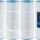 CCP320 Pool Filter Cartridges Replaces Pentair CCP320, Unicel C-7470, Pleatco PCC80-PAK4 PCC80,Clean and Clear Plus 320,Filbur FC-1976, Ultral-A5, R173573,178580, 817-0081, 4 Pack