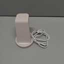 Anlmz 3 in 1 Charging Station for iPhone, Wireless Charger for iPhone 17 16e 16 15 14 13 12 11 X Pro Max & Apple Watch - Charging Stand Dock for AirPods (Pink)