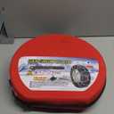 Auto-Fixing Snow Chains, 30s Quick Fit Easy Installation Tire-Chains, Portable Reusable High Carbon Steel Anti Slip Tire Chain for Passenger Car, Pickup Trucks and SUV - Set of 2 (HKN-140)