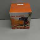 Outdoor Heaters for Patio, 1500W Outdoor Space Heater with 3S PTC Fast Heating, 3-Mode Electric Patio Heater for Greenhouse, Garage, Deck & Patio, Overheat Protection Red