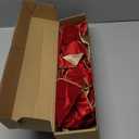 2pcs Large Christmas Bows Velvet Red Bows Holiday Red Christmas Bows Decorations for Wreath Velvet Bows Decor for Christmas Tree Topper, Front Door, Outdoor(24 * 16 inch)