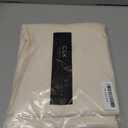 Twin Size Flat Sheet - Hotel Quality Top Flat Bed Sheet Only - Ultra-Soft, Breathable & Cooling - Fade & Wrinkle Free - Easy-Care, Stain & Shrink Resistant Bedding - Easy-Fit & Oeko-Tex - Off White