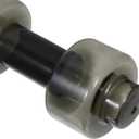 BESPORTBLE Creative Dumbbell Shape Sports Water Bottle Durable Plastic Hydrating Water Kettle for Gym Outdoor and Daily Use