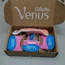 Gillette Venus Women's Razor | 3/5-Blade Razor With Lubricating Soap for Sensitive Skin, Safe Shaving and Hair Removal for Women