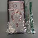 Bonoma Compatible with iPhone 17 Pro Max Case 2025 Support for MagSafe, Plating Heart Glitter Magnetic Case TPU Camera Protection Back Cover for Phone Case -Pink