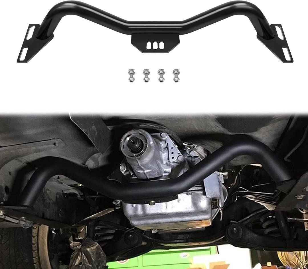 JY PERFORMANCE Adjustable Transmission Crossmember Compatible with 1964-1987 Chevy / GMC C10 C20 2WD Trucks Blazer Suburban