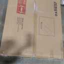 Frameless Bathroom Mirror for Wall, 55"x36" Beveled Bathroom Vanity Mirror, Modern Rectangle Bathroom Mirrors for Bedroom, Entryway, Living Room, Hangs Horizontally or Vertically