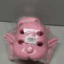 Pack Of 3 HOTTERCOS Pink Cosplay Therian Masquerade Half Face Mask DIY Fantastic Cry Baby Mask Costume For Halloween