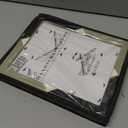 Handicrafts Home 8 by 10 Black Picture FrameMenton Collection Handmade Resin Inlay & Brass Photo Frame for Modern Farmhouse Wall Decor, Holiday & Seasonal Home Styling, Vintage Shelf & Desk Decor