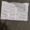 Meangood Floating Shelves Wall Mounted Set of 2, Rustic Wood Wall Storage Shelves for Bedroom,Living Room,Bathroom, Kitchen Torched Wood