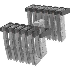 PMAG Wall Mount,AR Mag Holder, Mag Storage Rack for Amend 2, Hexmags, MFTmags,Magazine Display for PMAG 30 Round 5.56 223