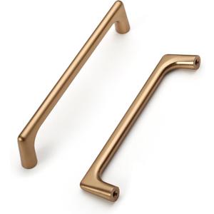 9BUILD 10 Pack Champagne Bronze Cabinet Pulls 5 Inch Kitchen Cabinet Handles Cabinet Hardware Kitchen Handles for Cabinets Cupboard Handles Dresser Pulls Drawer Handle
