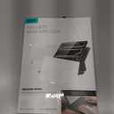 ESR iPad Keyboard 10th Generation, Magic case for Generation (2022), Case with Floating Cantilever Stand, Springy Backlit Keys, Multi-Touch Trackpad, Charcoal Grey