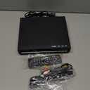DVD Player for TV with HDMI, Region FreeCD Player for Home, Plays All Regions and Formats, Mini DVD Player with USB, Remote, HDMI and RCA Cables Included