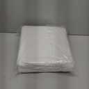 Amazon Basics Waterproof Breathable Mattress Protector, Queen Size, 18 inch Deep, Machine Washable, White