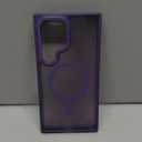 BENTOBEN for Samsung Galaxy S24 Ultra Case, Strong Magnetic [Compatible with MagSafe] Translucent Matte Slim Anti-Slip Shockproof Women Men Protective Phone Case for Samsung S24 Ultra 6.8",Purple